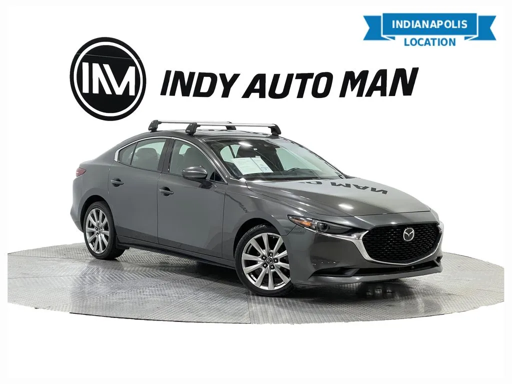 Gray 2020 Mazda Mazda3 Premium for sale in Indianapolis, IN