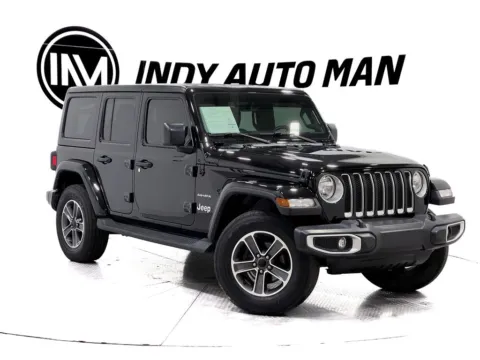 Photos of 2023 Jeep Wrangler Sahara for sale in Indianapolis, IN at Indy Auto Man - Indianapolis