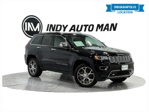 Black 2021 Jeep Grand Cherokee Overland for sale in Indianapolis, IN