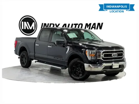 Black 2021 Ford F-150 XLT for sale in Indianapolis, IN