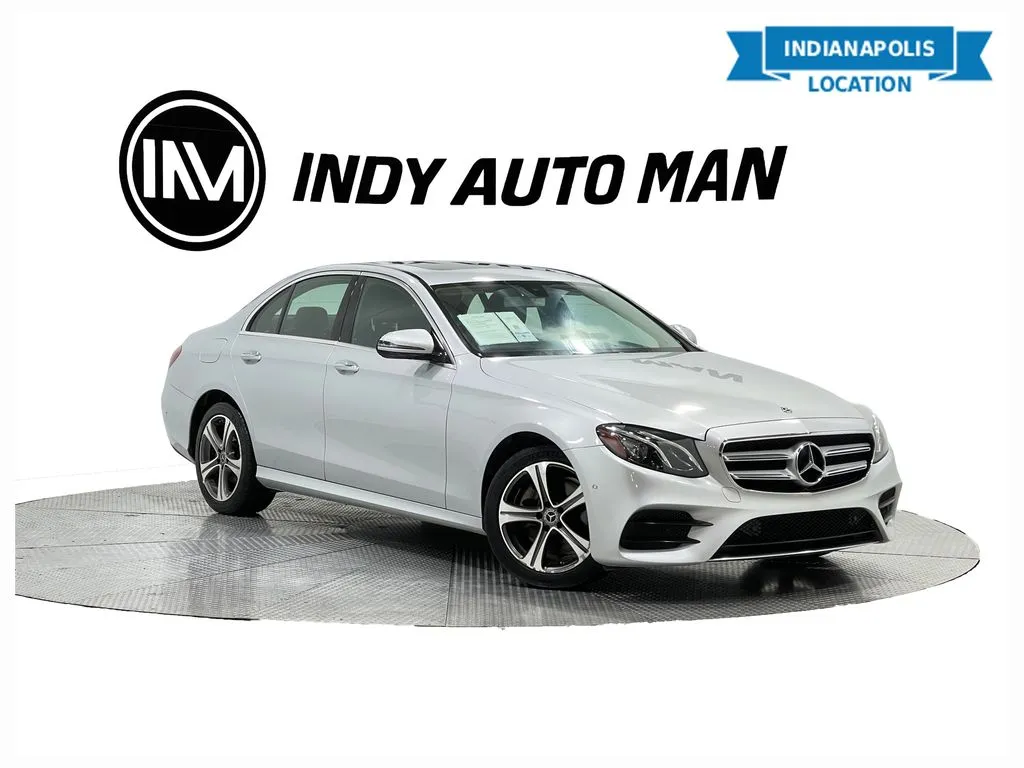 Silver 2018 Mercedes-Benz E-Class E 300 4MATIC for sale in Indianapolis, IN