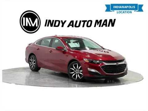 Red 2021 Chevrolet Malibu RS for sale in Indianapolis, IN