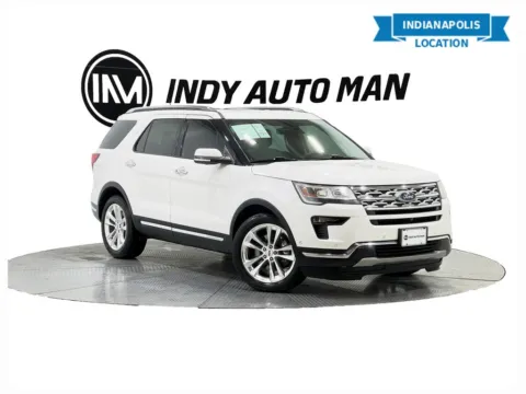 White 2018 Ford Explorer Limited for sale in Indianapolis, IN