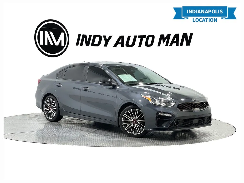 Gray 2021 Kia Forte GT for sale in Indianapolis, IN