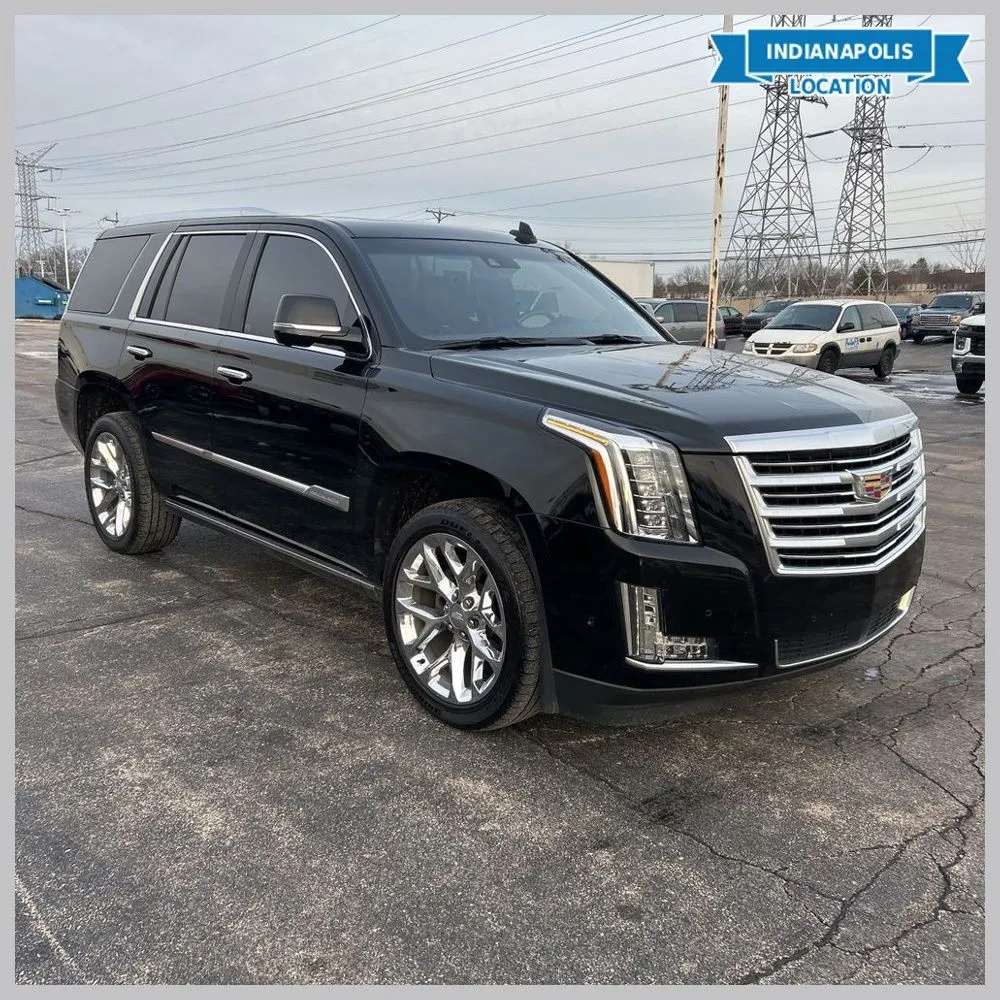 Black 2018 Cadillac Escalade Platinum Edition for sale in Indianapolis, IN