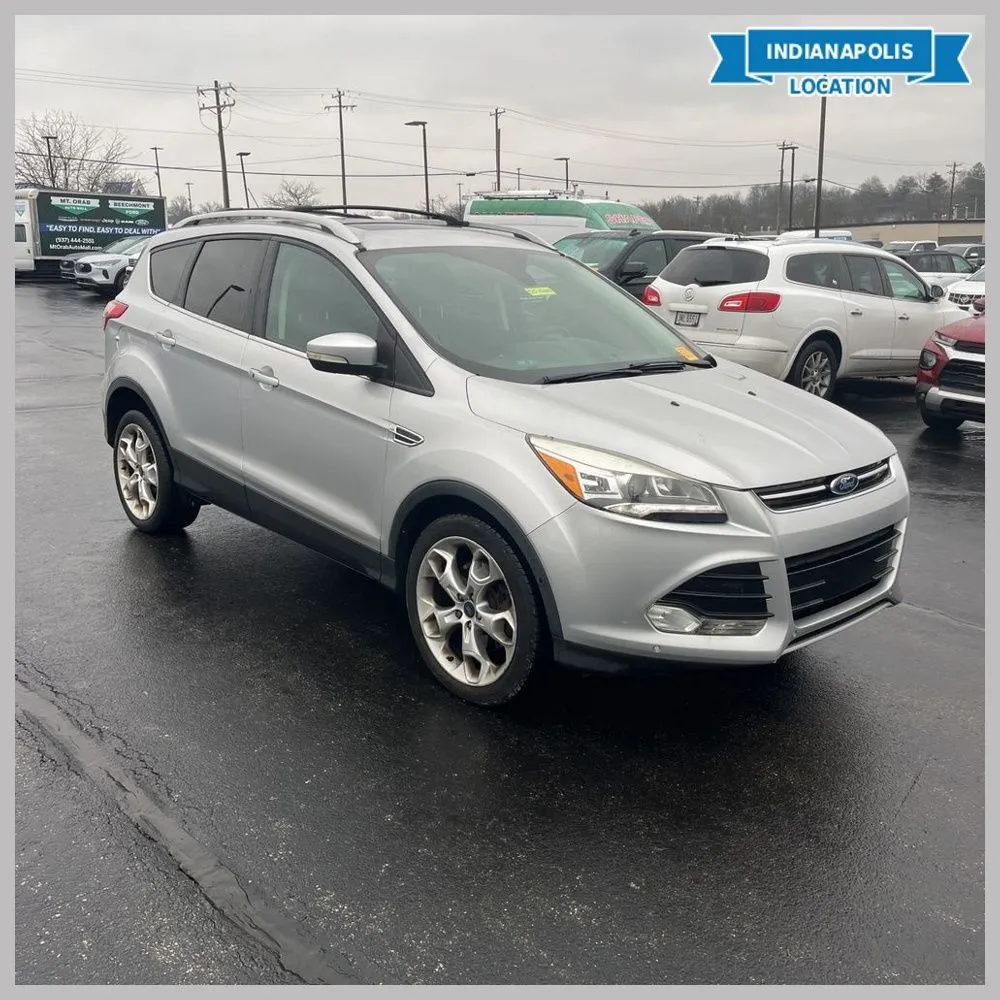 Silver 2015 Ford Escape Titanium for sale in Indianapolis, IN