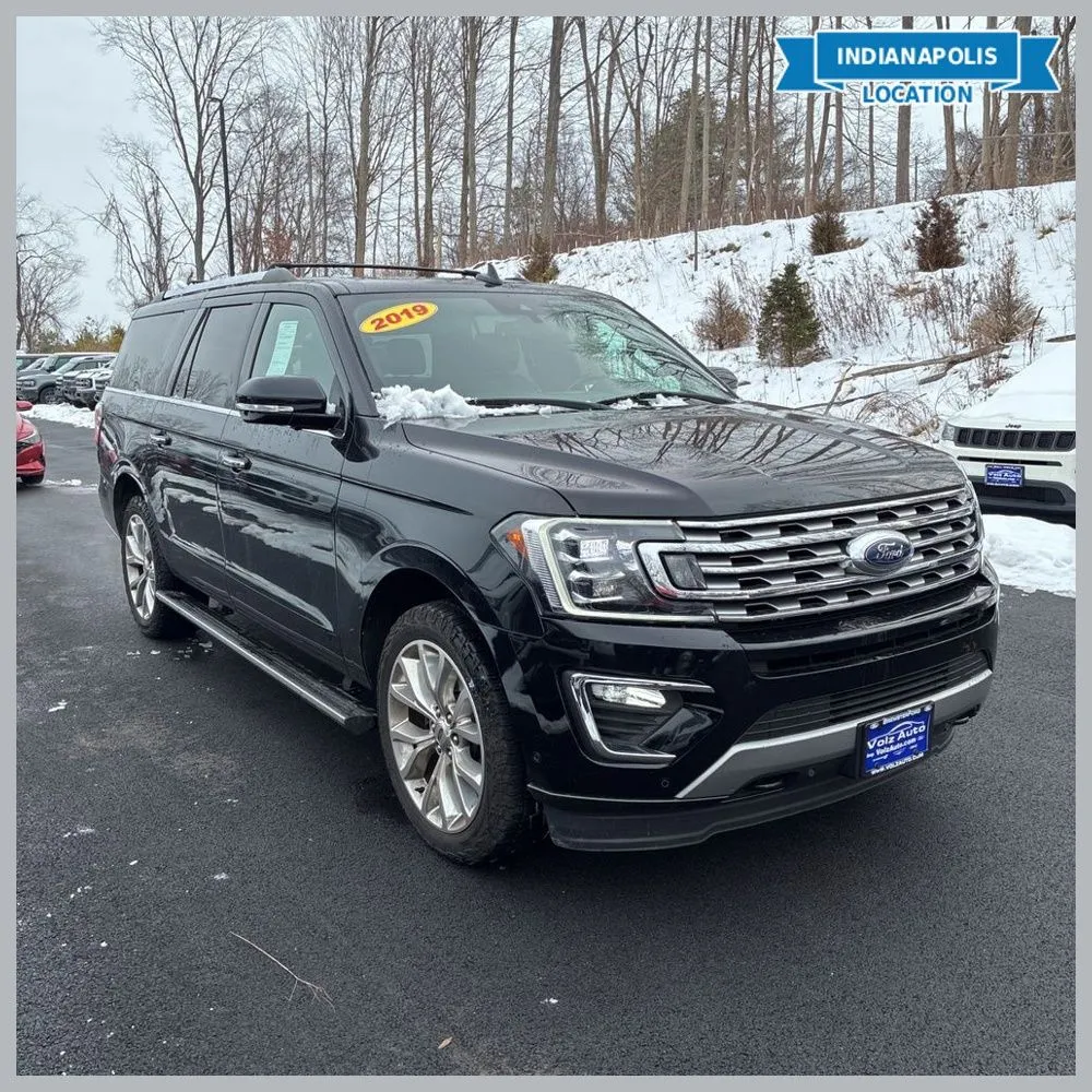 Black 2019 Ford Expedition Max Limited for sale in Indianapolis, IN