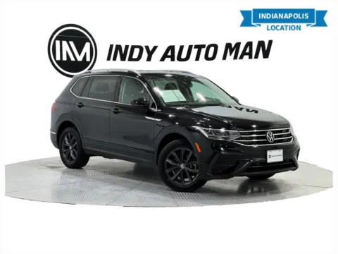Black 2022 Volkswagen Tiguan 2.0T SE for sale in Indianapolis, IN