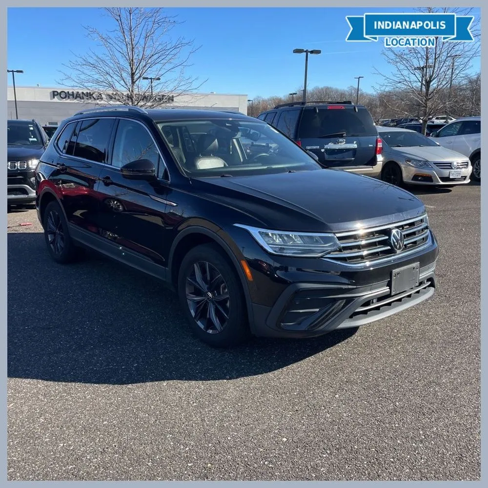Black 2022 Volkswagen Tiguan 2.0T SE for sale in Indianapolis, IN