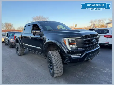 Black 2022 Ford F-150 Lariat for sale in Indianapolis, IN