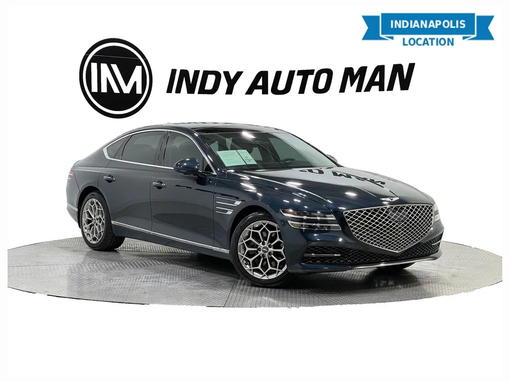 Blue 2021 Genesis G80 2.5T for sale in Indianapolis, IN