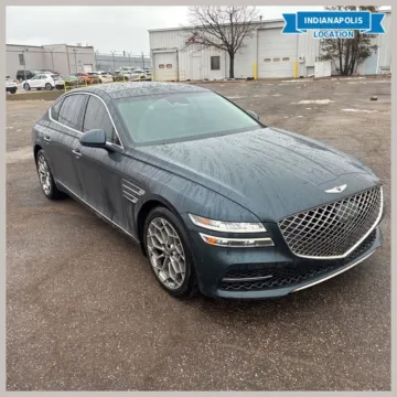 Blue 2021 Genesis G80 2.5T for sale in Indianapolis, IN
