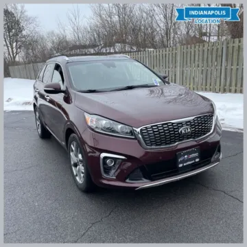 Red 2019 Kia Sorento SX for sale in Indianapolis, IN