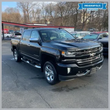 Black 2018 Chevrolet Silverado 1500 LTZ 2LZ for sale in Indianapolis, IN