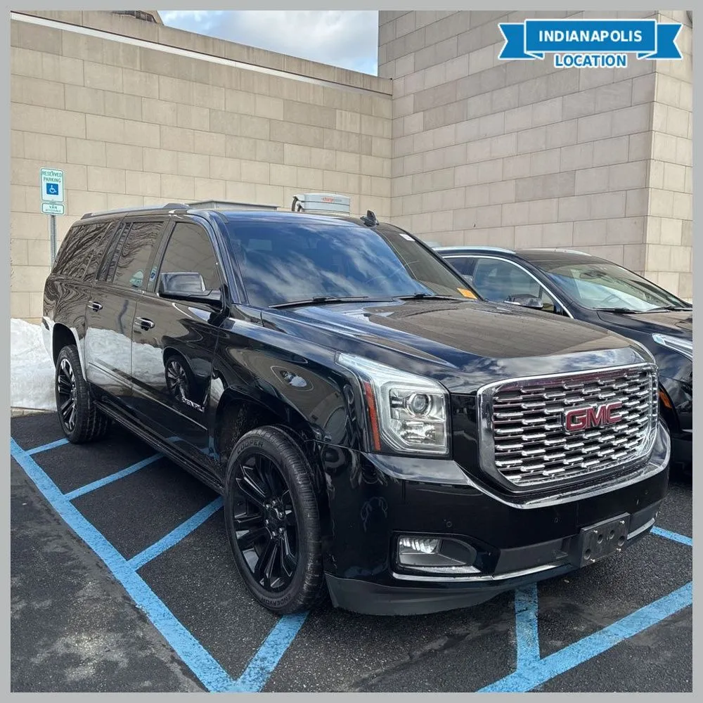 Black 2018 GMC Yukon XL Denali for sale in Indianapolis, IN