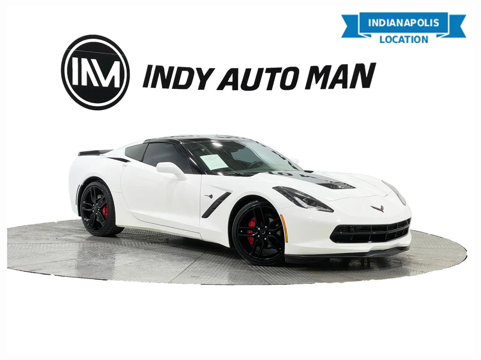 White 2019 Chevrolet Corvette Stingray 2LT for sale in Indianapolis, IN