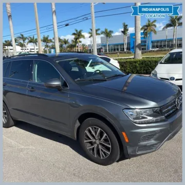 Gray 2019 Volkswagen Tiguan 2.0T SE for sale in Indianapolis, IN