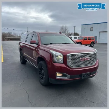 Red 2016 GMC Yukon XL Denali for sale in Indianapolis, IN