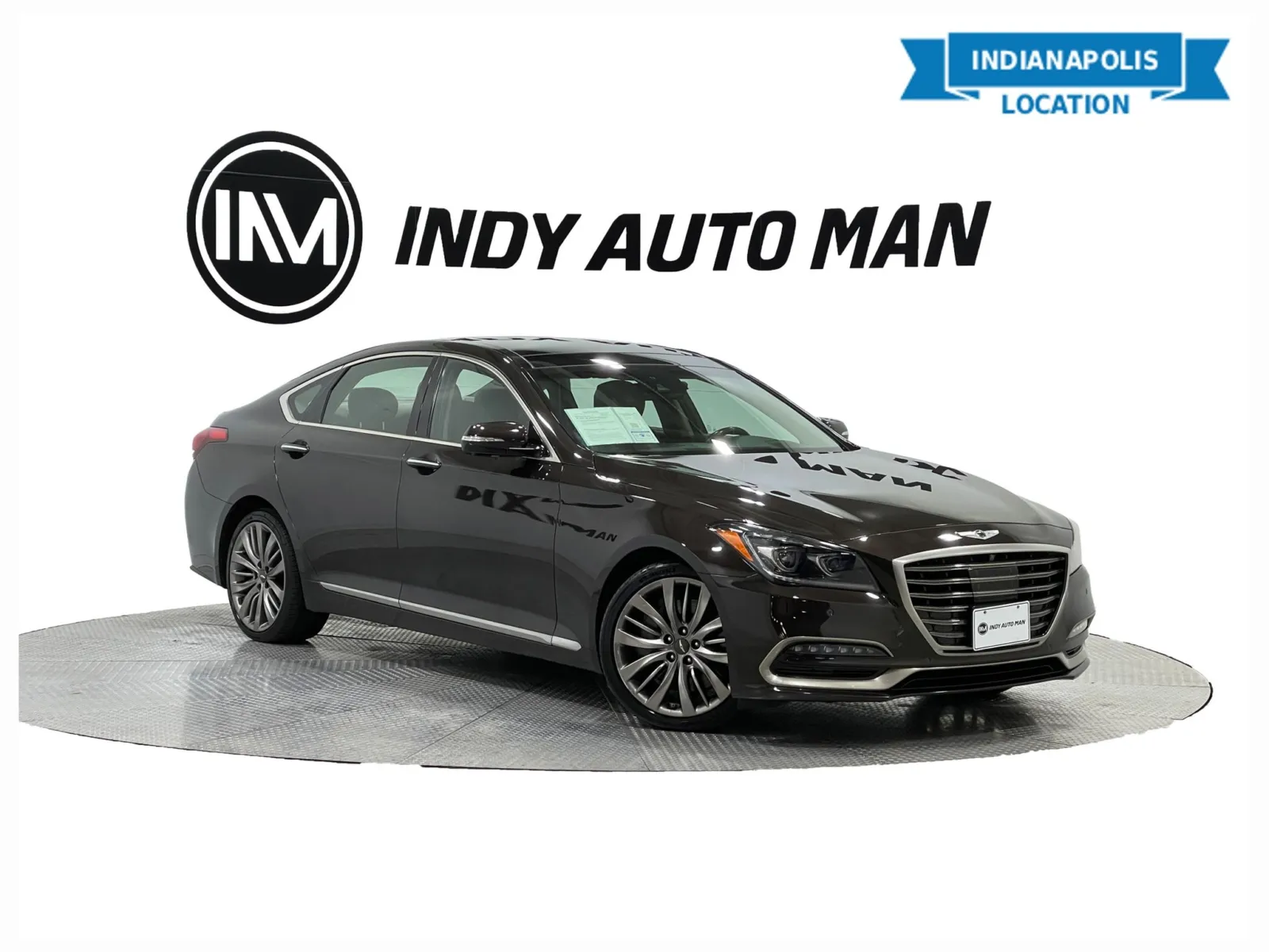 Brown 2018 Genesis G80 5.0 Ultimate for sale in Indianapolis, IN