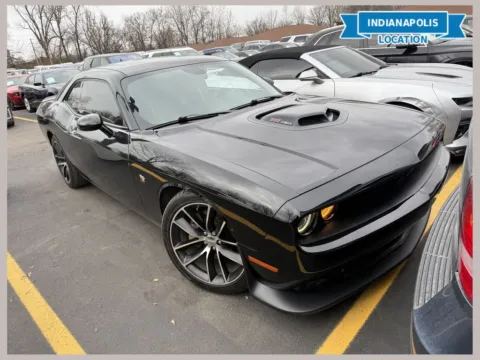 Black 2016 Dodge Challenger R/T Scat Pack for sale in Indianapolis, IN