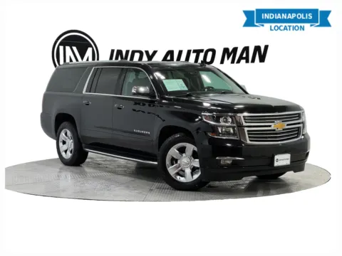 Black 2017 Chevrolet Suburban Premier for sale in Indianapolis, IN