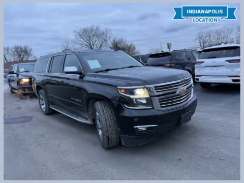 Black 2017 Chevrolet Suburban Premier for sale in Indianapolis, IN