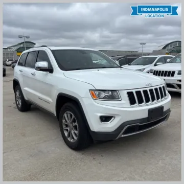 White 2014 Jeep Grand Cherokee Limited for sale in Indianapolis, IN