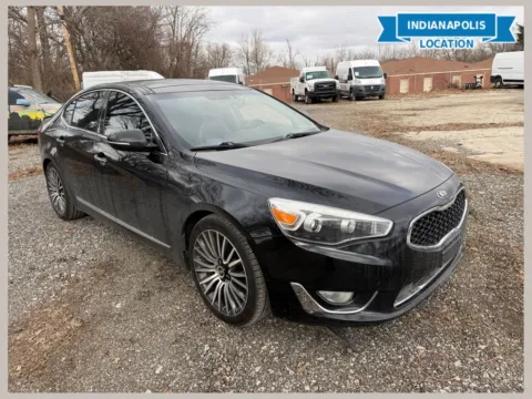 Black 2014 Kia Cadenza Premium for sale in Indianapolis, IN