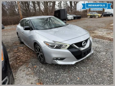 Silver 2017 Nissan Maxima 3.5 SV for sale in Indianapolis, IN