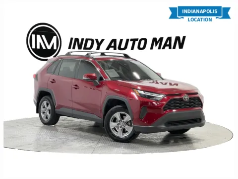 Red 2022 Toyota RAV4 XLE for sale in Indianapolis, IN
