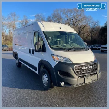 White 2023 Ram ProMaster 3500 High Roof for sale in Indianapolis, IN