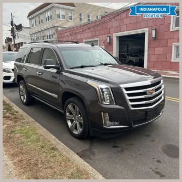 Gray 2017 Cadillac Escalade Premium Luxury for sale in Indianapolis, IN