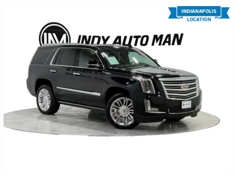 Black 2018 Cadillac Escalade Platinum Edition for sale in Indianapolis, IN