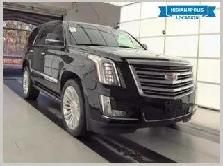 Black 2018 Cadillac Escalade Platinum Edition for sale in Indianapolis, IN