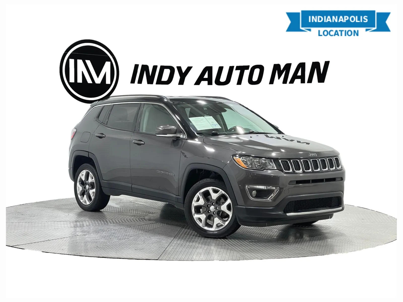 Gray 2018 Jeep Compass Limited for sale in Indianapolis, IN