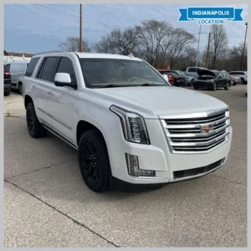White 2019 Cadillac Escalade Platinum Edition for sale in Indianapolis, IN
