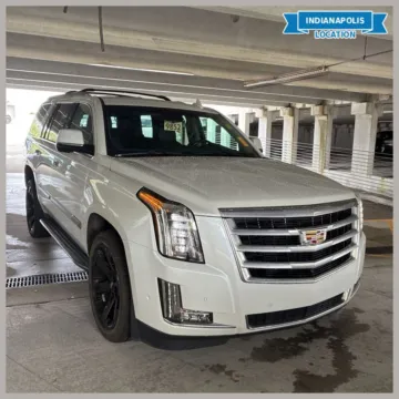 White 2019 Cadillac Escalade Luxury for sale in Indianapolis, IN