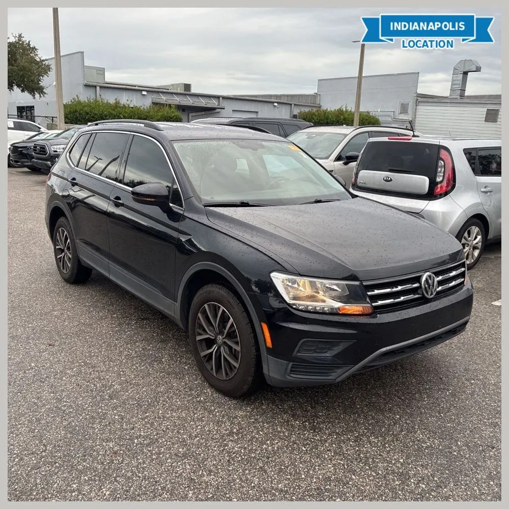 Black 2019 Volkswagen Tiguan 2.0T SE for sale in Indianapolis, IN