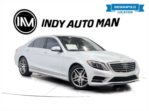 Silver 2015 Mercedes-Benz S-Class S 550 4MATIC for sale in Indianapolis, IN