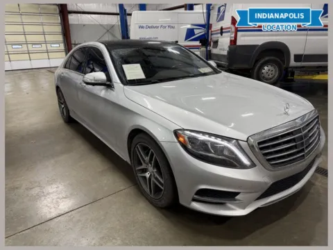 Silver 2015 Mercedes-Benz S-Class S 550 4MATIC for sale in Indianapolis, IN