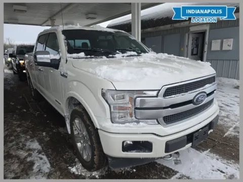 White 2019 Ford F-150 Platinum for sale in Indianapolis, IN