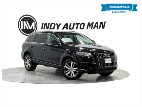 Black 2015 Audi Q7 3.0 TDI Premium Plus quattro for sale in Indianapolis, IN
