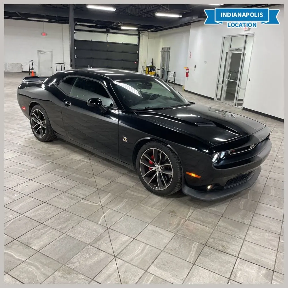 Black 2016 Dodge Challenger R/T Scat Pack for sale in Indianapolis, IN