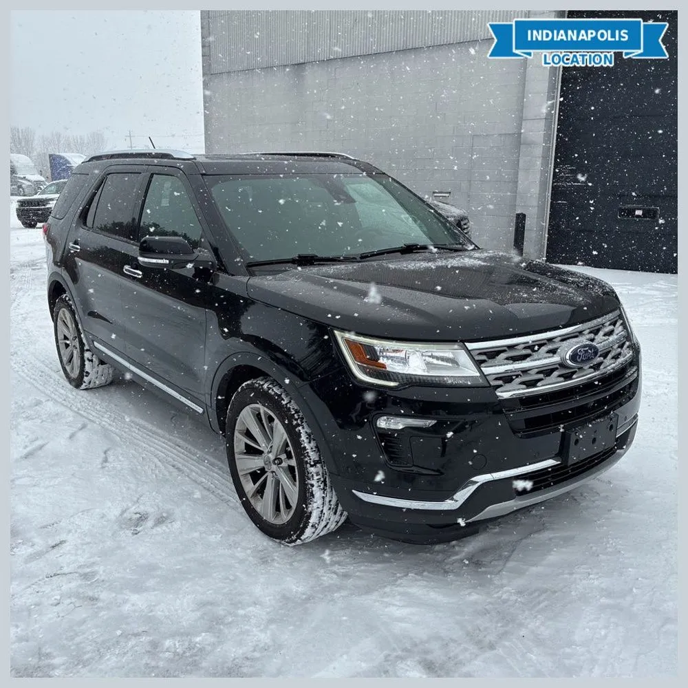 Black 2018 Ford Explorer Limited for sale in Indianapolis, IN