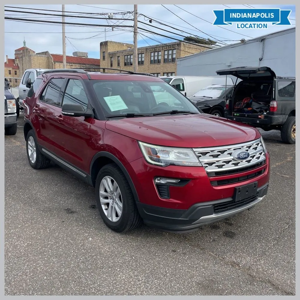 Red 2019 Ford Explorer XLT for sale in Indianapolis, IN