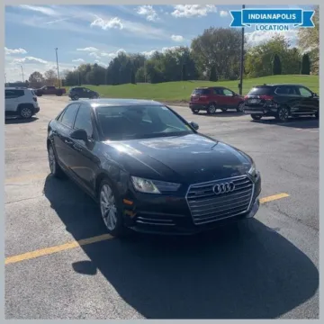 Black 2017 Audi A4 2.0T Premium quattro for sale in Indianapolis, IN