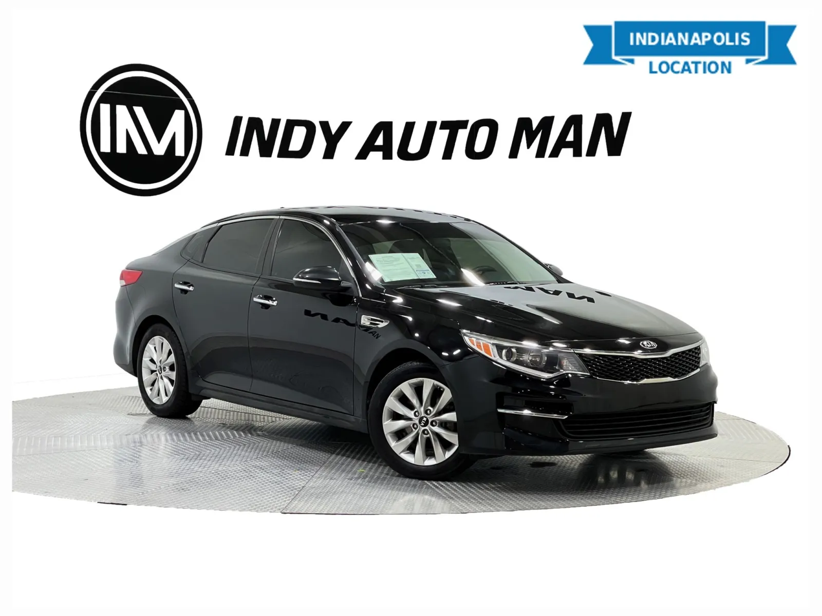 Black 2018 Kia Optima LX for sale in Indianapolis, IN