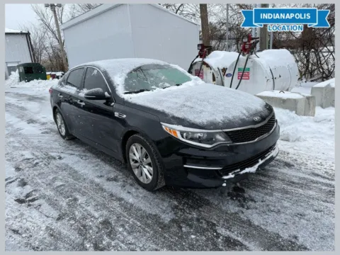Black 2018 Kia Optima LX for sale in Indianapolis, IN