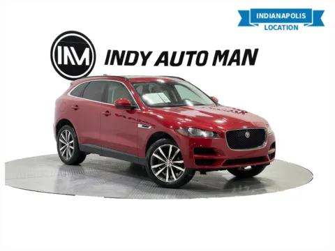 Red 2019 Jaguar F-PACE 25t Prestige for sale in Indianapolis, IN
