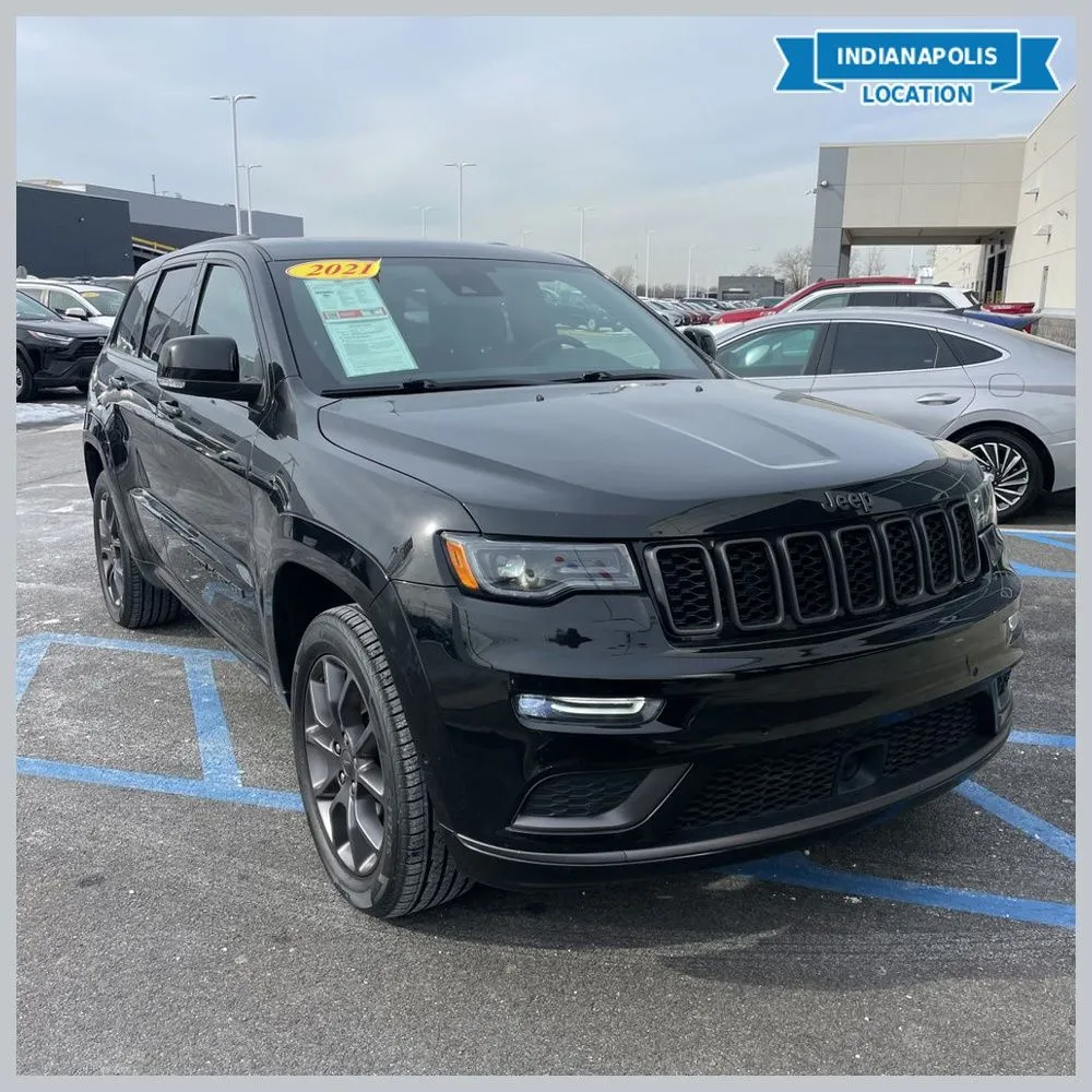 Black 2021 Jeep Grand Cherokee High Altitude for sale in Indianapolis, IN
